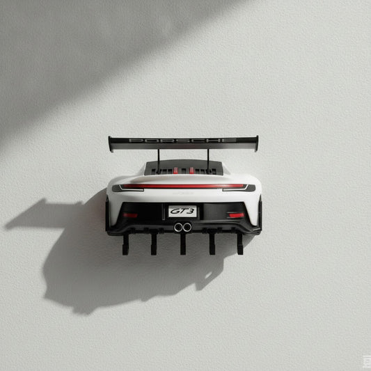 Track Rear Wall Key Rack