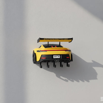 Track Rear Wall Key Rack
